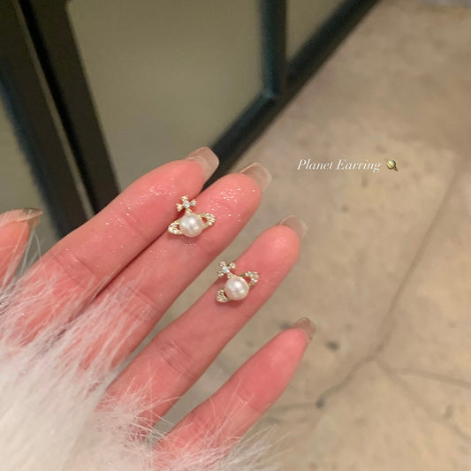 LunaOrbit Petite Stud Earrings