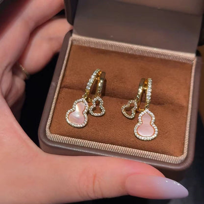 LunaDuet Rosé Grace Drop Earrings