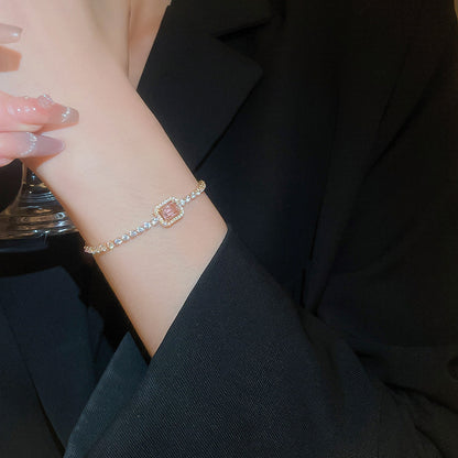 LunaGlow Rosé Ethereal Bracelet