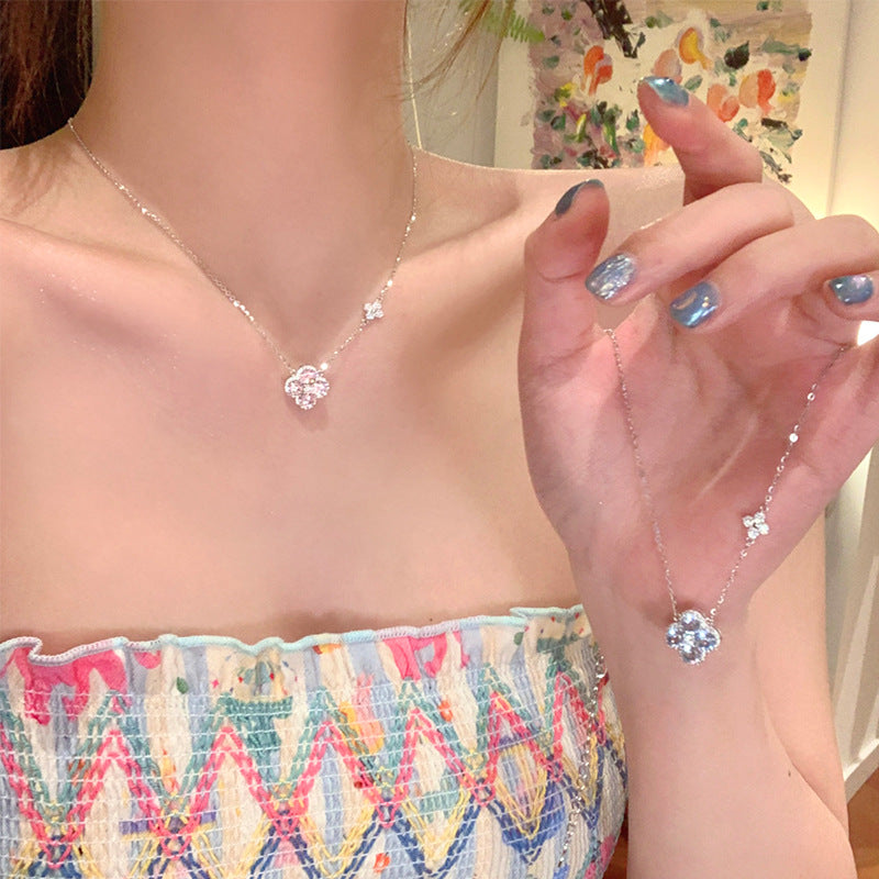LunaBloom Dainty Shimmering Necklace
