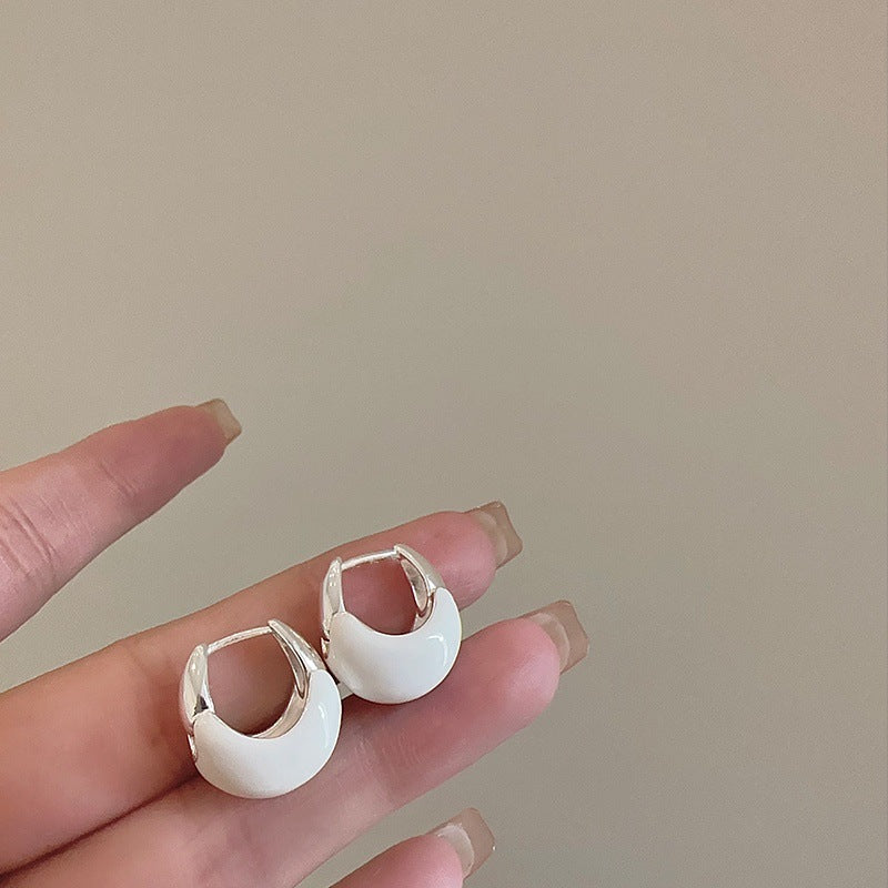LunaPebble Minimalist Drop Earrings