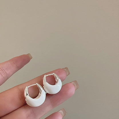 LunaPebble Minimalist Drop Earrings