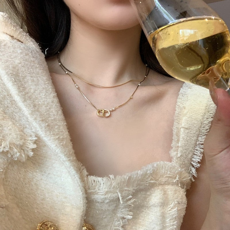 LunaDuo Layered Necklace