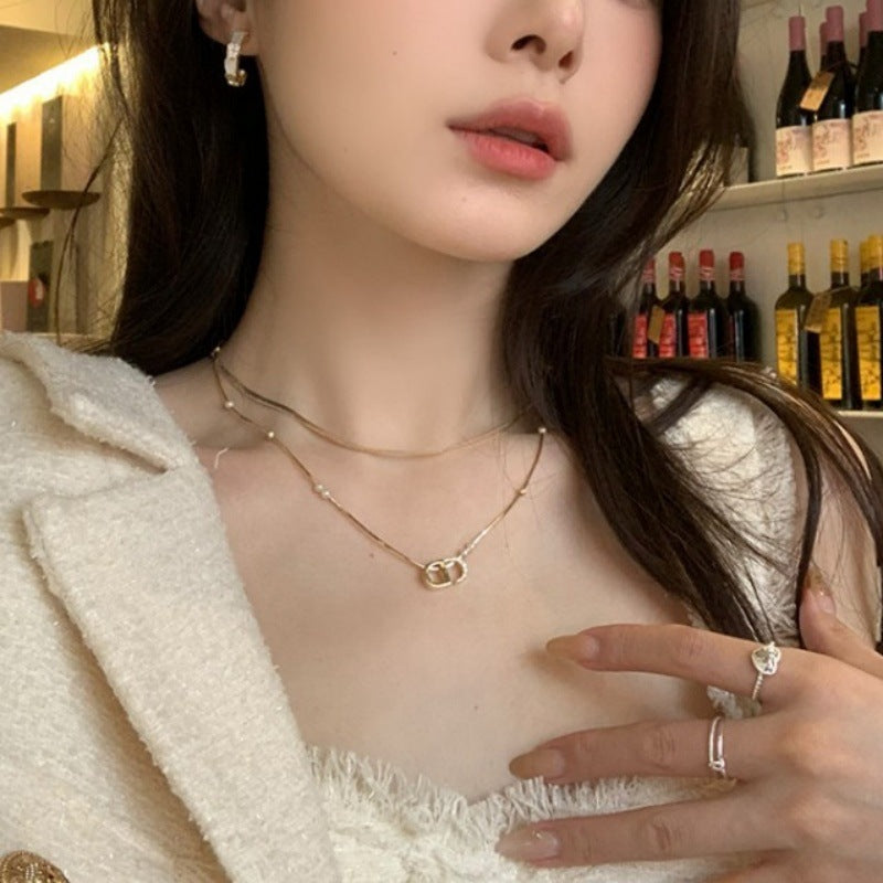 LunaDuo Layered Necklace