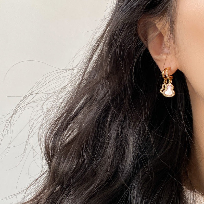 LunaDuet Rosé Grace Drop Earrings