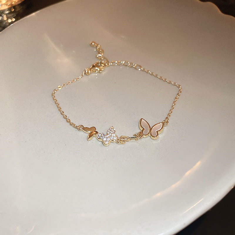 LunaPapillon Dainty Gold Bracelet