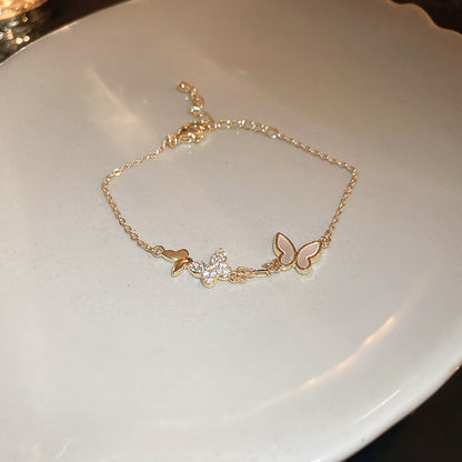LunaPapillon Dainty Gold Bracelet