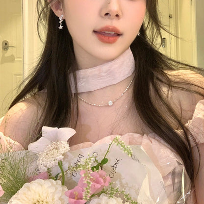 LunaStar Shimmering Drop Earrings