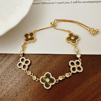 LunaBloom Tiger's Eye Bracelet