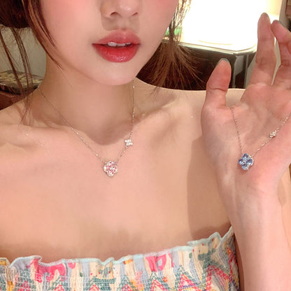 LunaBloom Dainty Shimmering Necklace
