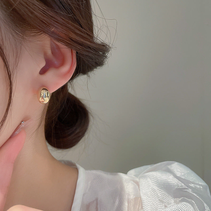 LunaPebble Minimalist Stud Earrings