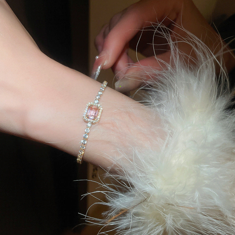 LunaGlow Rosé Ethereal Bracelet
