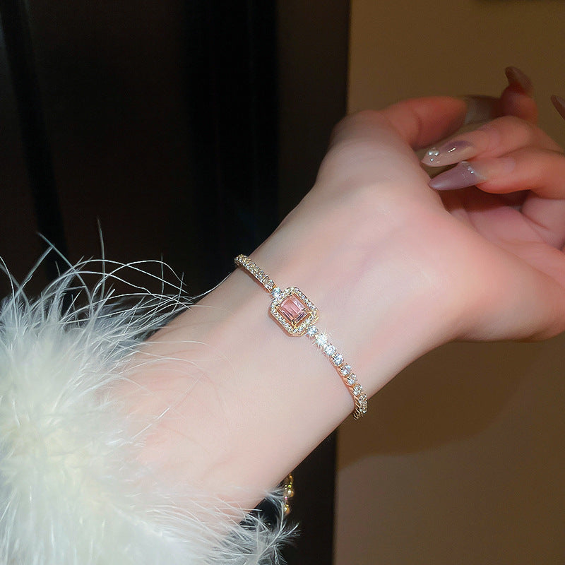 LunaGlow Rosé Ethereal Bracelet