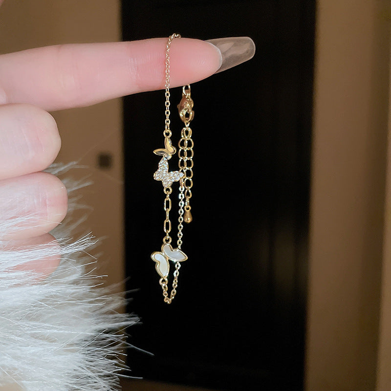 LunaPapillon Dainty Gold Bracelet