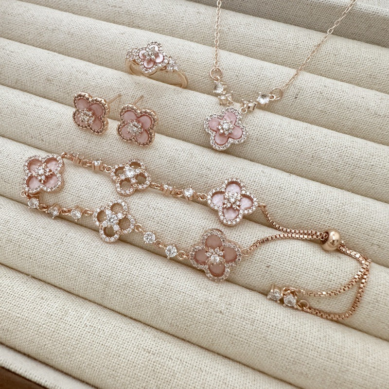 LunaBloom Rosé Jewelry Set