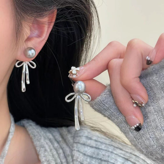 LunaBow Dainty Drop Earrings
