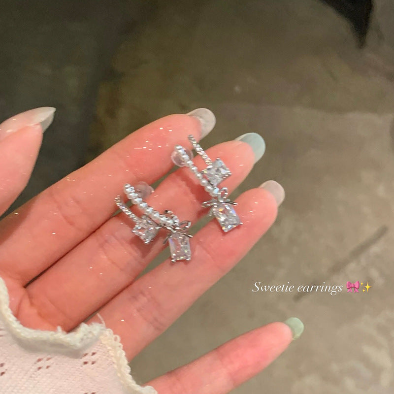 LunaGlow Shimmering Drop Earrings