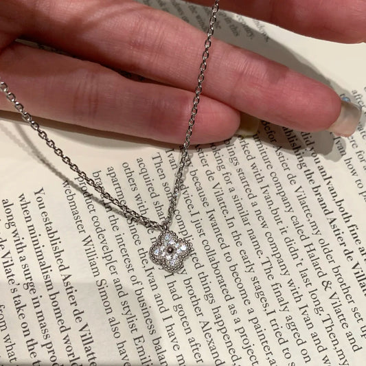 LunaBloom Silver Jewelry Set