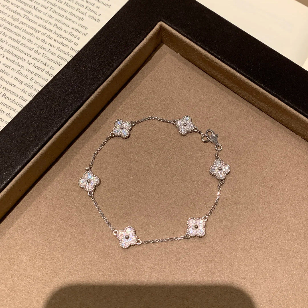 LunaBloom Silver Jewelry Set