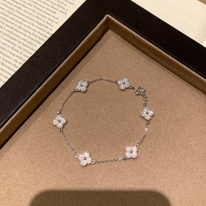 LunaBloom Silver Jewelry Set